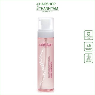 Huyết thanh OBSIDIAN dưỡng tóc siêu mềm mượt Silky Flower Serum 110ml - chính hãng