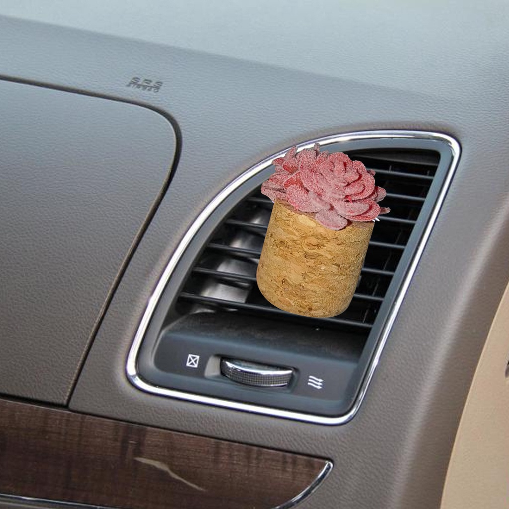 (Bất Ngờ) Kẹp Điều Hòa Không Phai Màu Chống Biến Dạng Dễ Lắp Đặt Giúp Giảm Căng Thẳng 3D Nhỏ Gọn Cho Xe Hơi