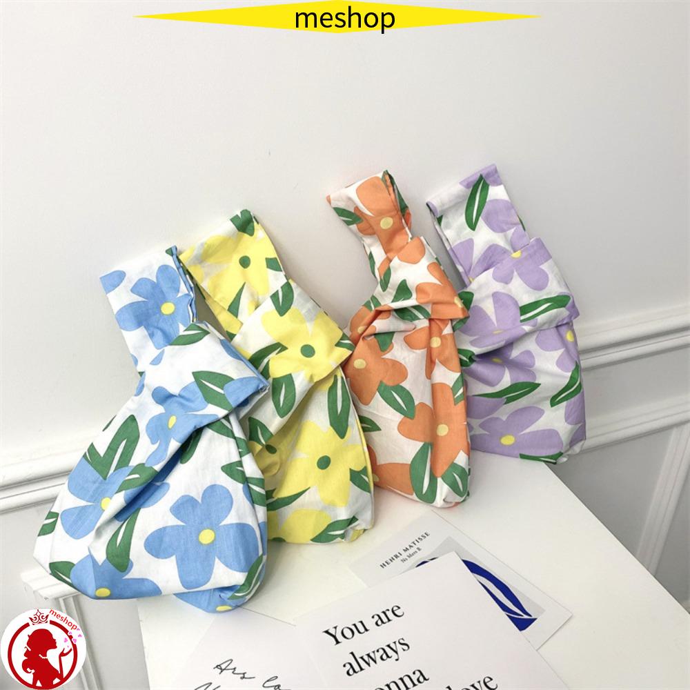 ME Túi Vải Đeo Cổ Tay Thắt Nút Chống Nước Trọng Lượng Nhẹ Đơn Giản Thời Trang Mua Sắm