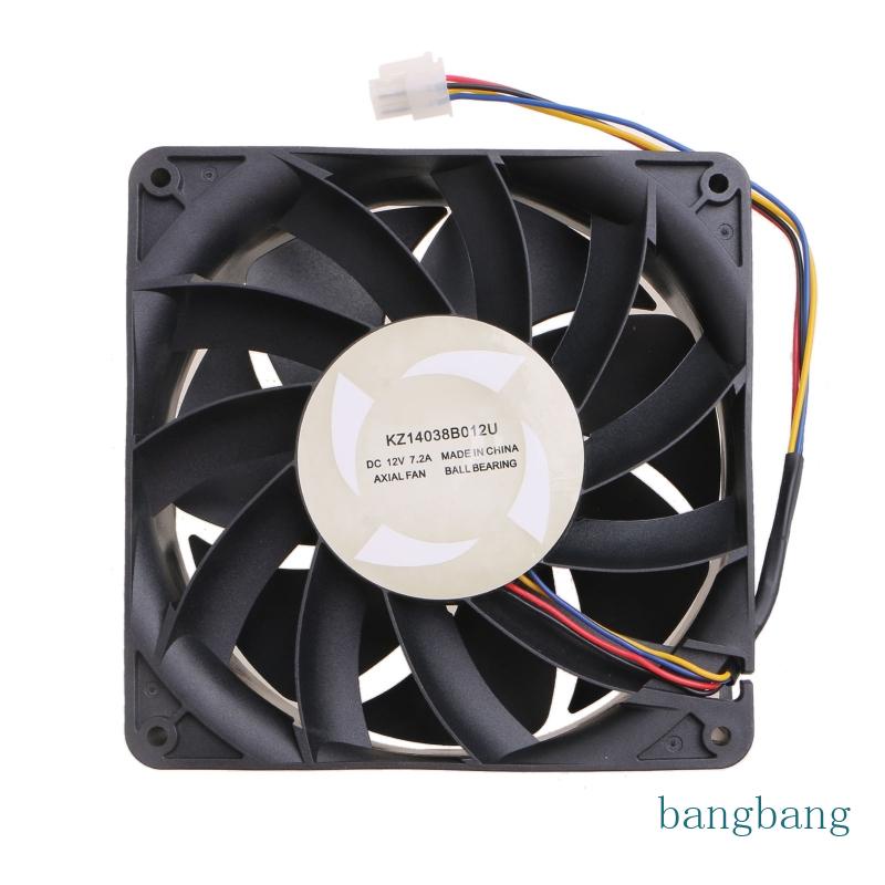 Quạt Tản Nhiệt Làm Mát 4Pin KZ14038B012U Cho whatsminer 12V 7 2A 14 for cm M20S M21S