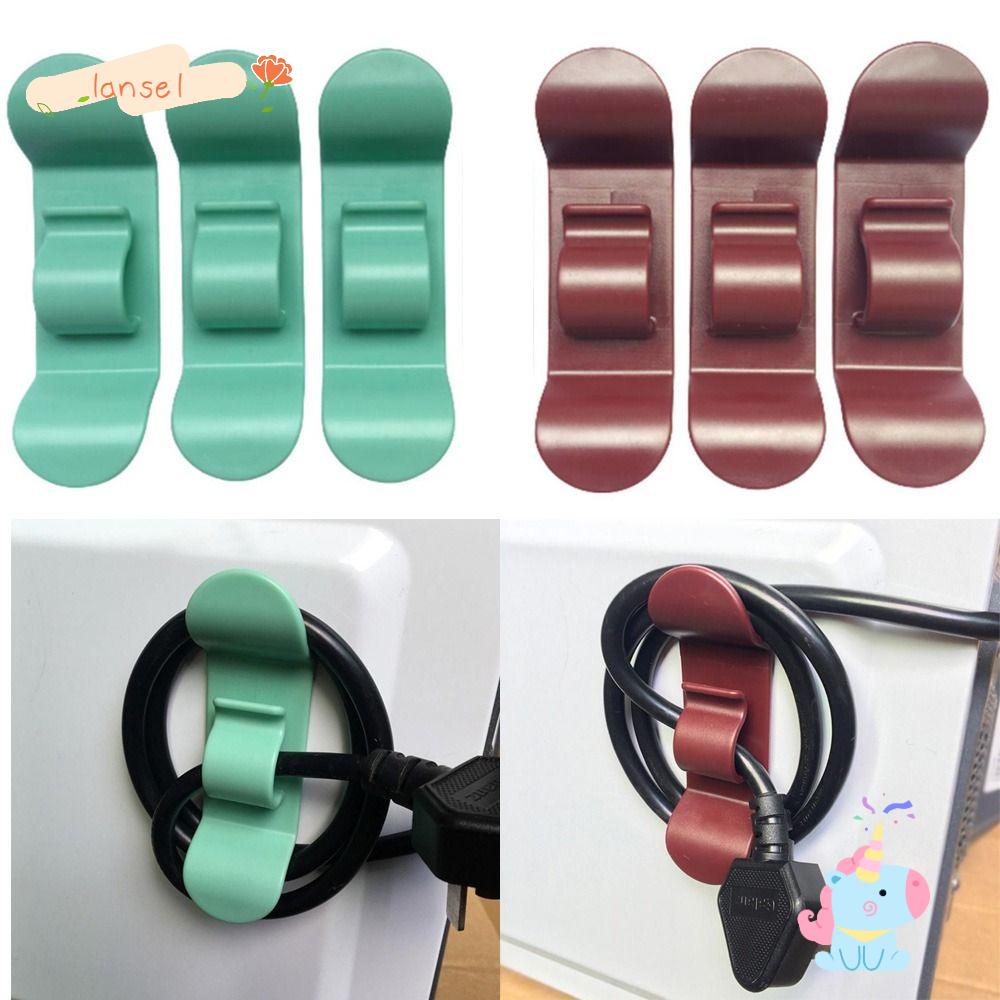 LANSEL Bộ 12 Kẹp Dây Cáp Sắp Xếp Gọn Gàng Dễ Sử Dụng Cho Nhà Bếp