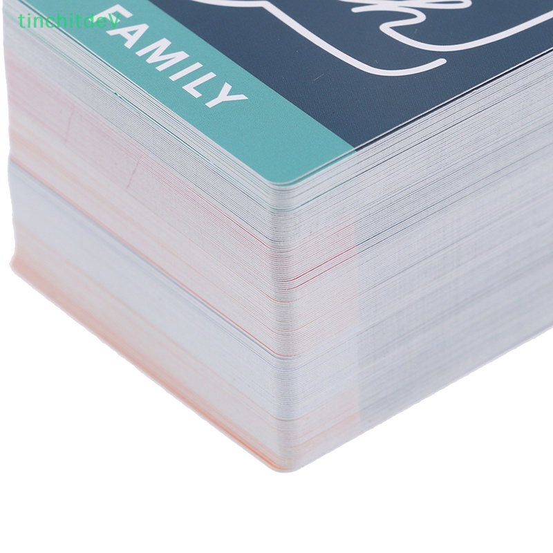 Bộ 150 Thẻ Bài Hình Trái Tim Tiếng Anh Cho Cặp Đôi