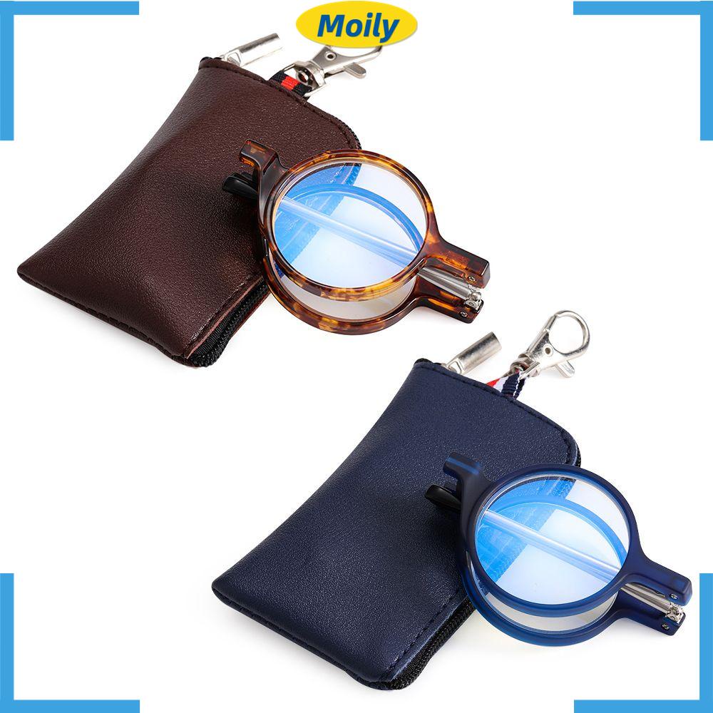MOILYVN Kính Đọc Sách Mini Có Thể Gấp Lại Được Cho Nam Và Nữ