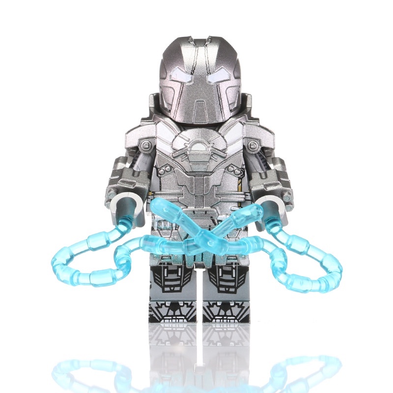 Bộ Đồ Chơi Lắp Ráp Mô Hình Siêu Anh Hùng Hellbat Màu Vàng Đen Mini