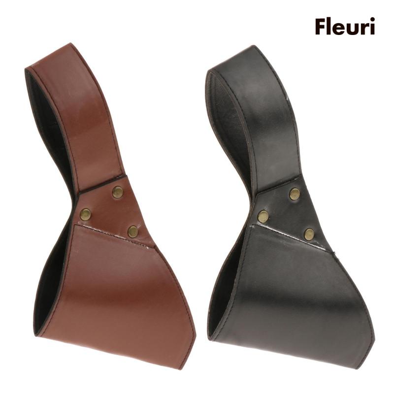 Túi Da PU Đựng Hiệp Sĩ Thời Trung Cổ Handmade Thông Dụng Cho Nam