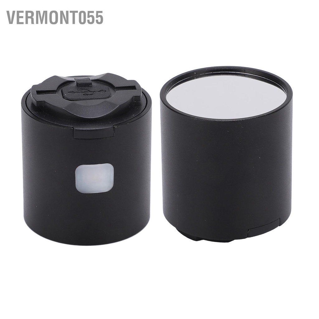 Vermont055 Đèn Hậu Xe Đạp USB Chống Thấm Nước LED Màu Cảnh Báo