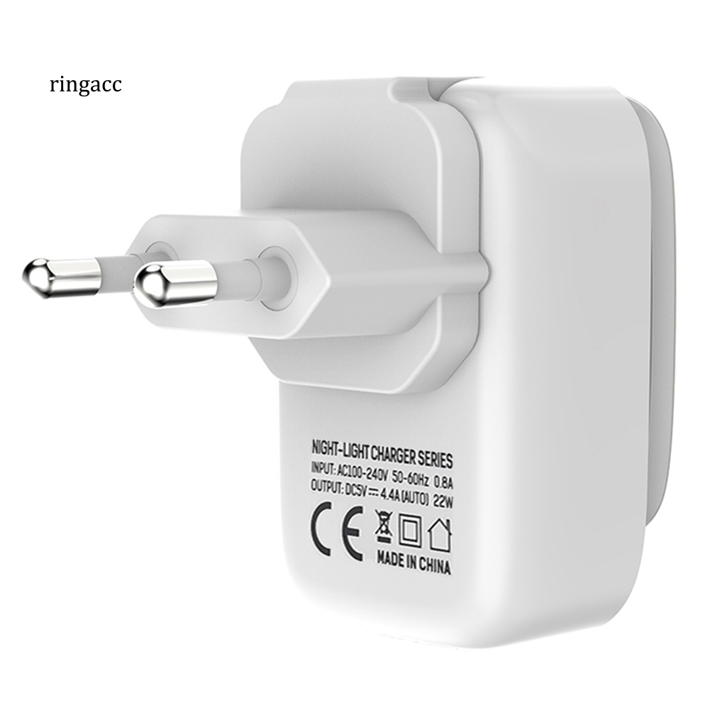 TOPK Cốc Sạc Điện Thoại 4 Cổng USB 44A 22W Có Đèn LED