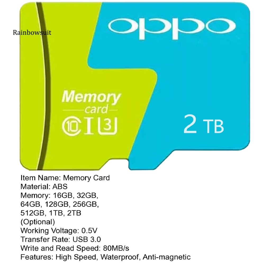 Thẻ Nhớ SD-Card Siêu Mỏng Chống Thấm Nước Cho Điện Thoại / Máy Ảnh