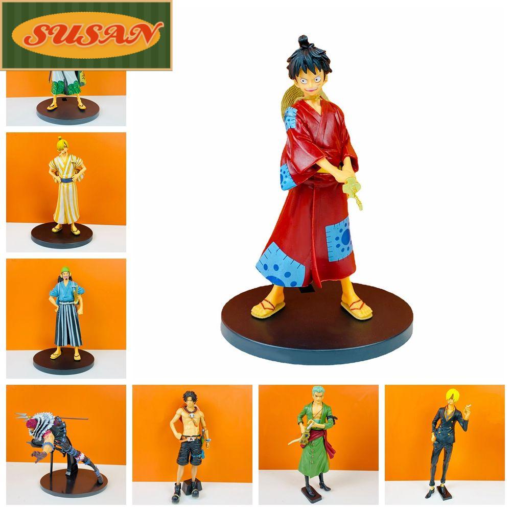 SUSANS Đồ trang trí Nhân Vật Sabo Monkey D Luffy Trong Phim Hoạt Hình One Piece Bằng PVC