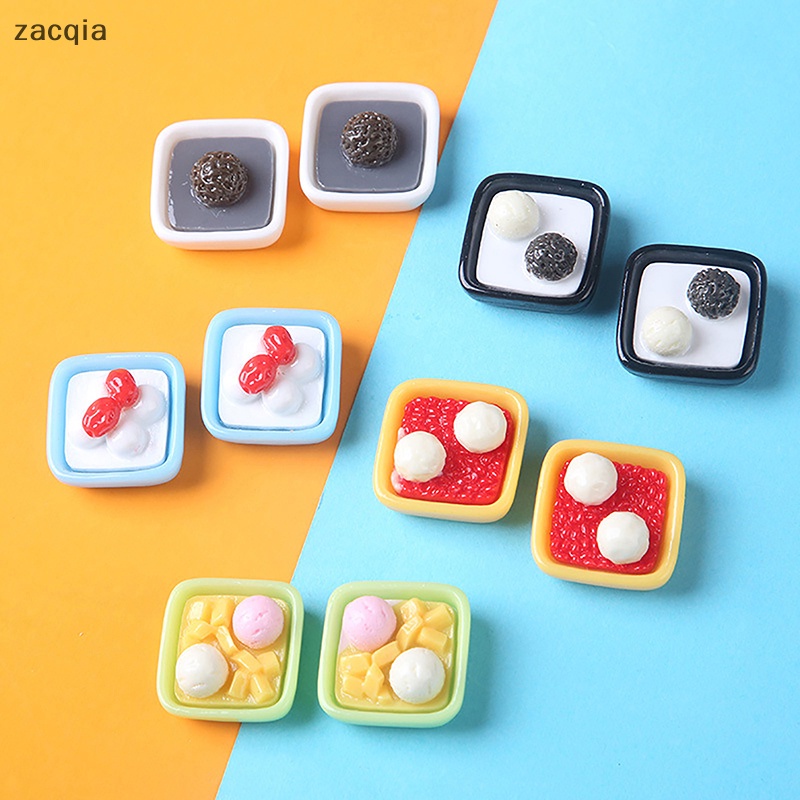 Set 5 Bánh Tráng Miệng Tỉ Lệ 1 / 12 Dùng Trang Trí Nhà Búp Bê