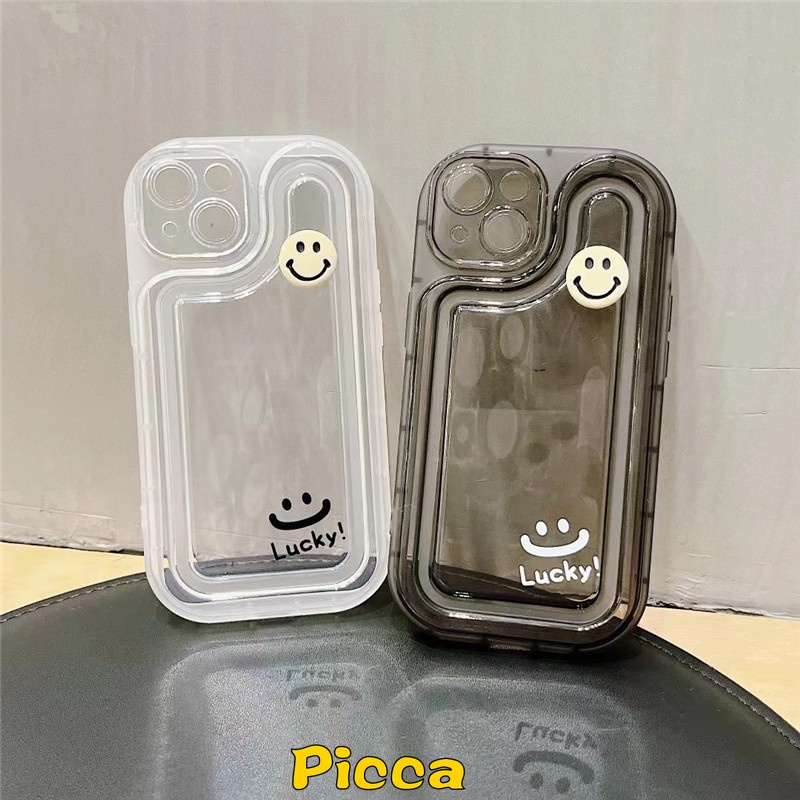 Ốp Điện Thoại Hình Mặt Cười Dễ Thương Cho IPhone 7plus XR 7 8 Plus 11 11 12 14 13 Pro MAX X XS MAX SE 2020