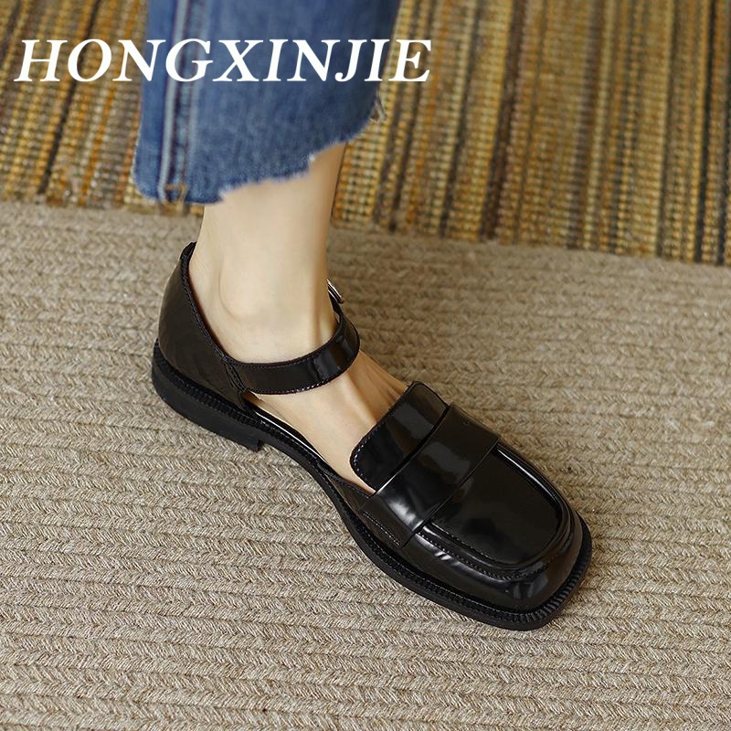 HONGXINJIE dép sandal nữ dép quai hậu nữ 2023NEW Phong cách thời trang retro 070501