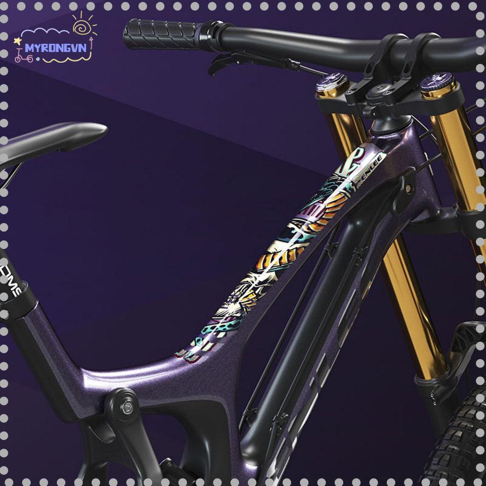 MYRONGVN Miếng Dán 3D Bảo Vệ Khung Xe Đạp Leo Núi Chống Trầy Xước Có Thể Tháo