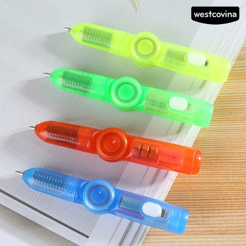 [WSTN]✎Bút Bi Gắn Đèn Giúp Giảm Căng Thẳng