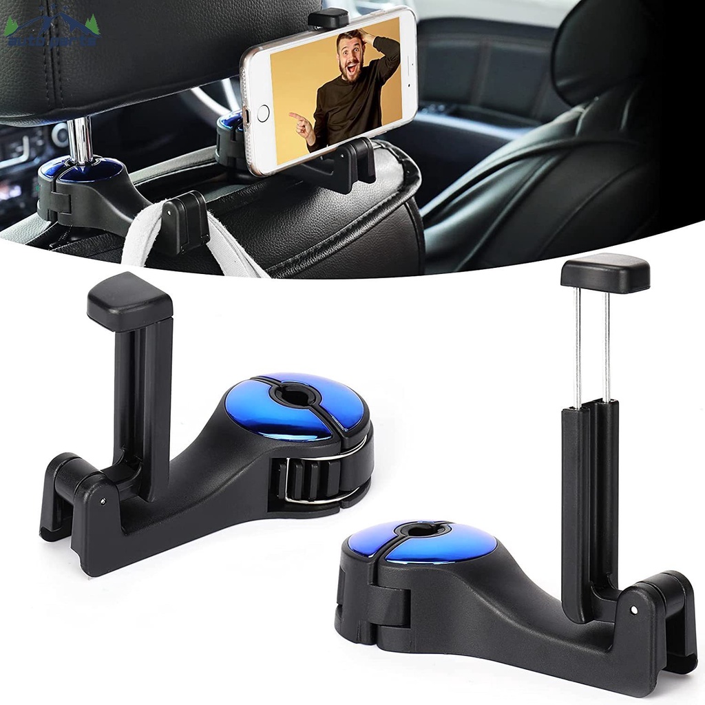 Giá Đỡ Điện Thoại / Túi Xách 2 Trong 1 Dạng Treo Gắn Ghế Sau Xe Hơi