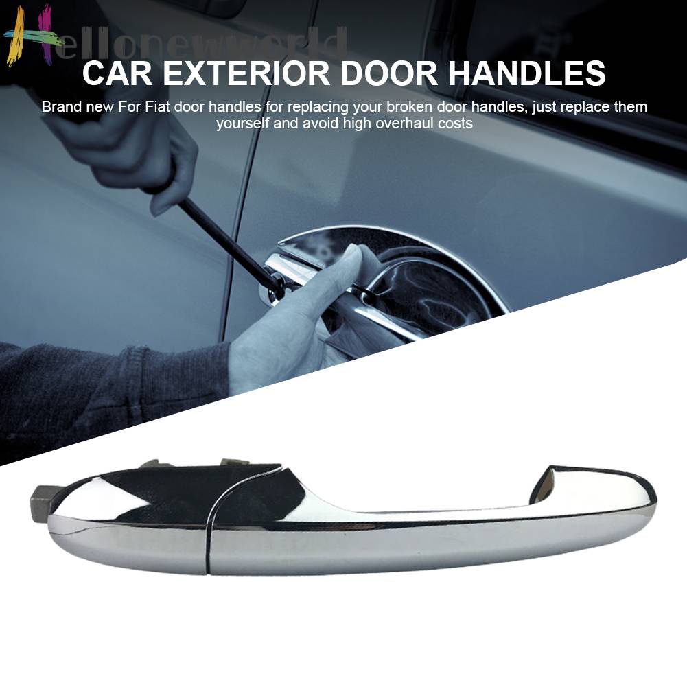 Tay Nắm Cửa Mạ Chrome Cho Fiat 500