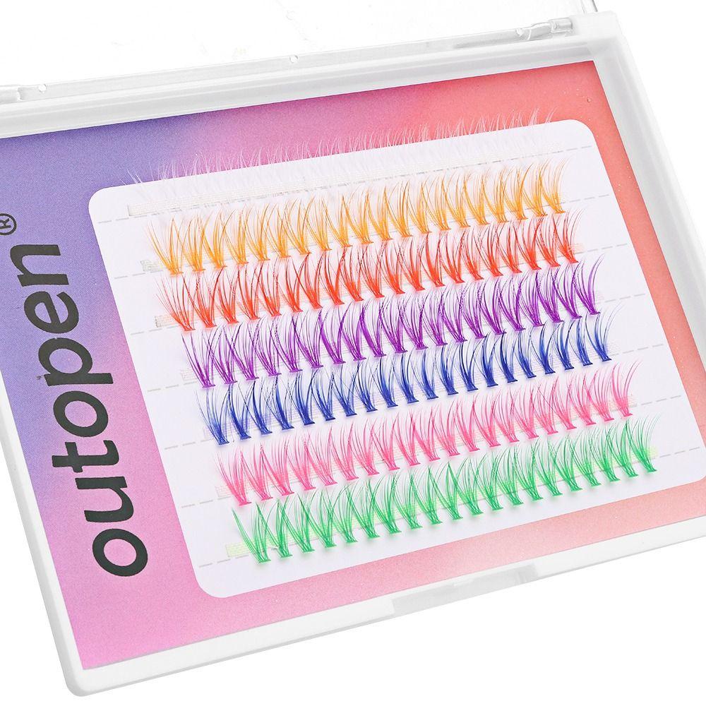 SOFTNESS Lông Mi Giả Nhiều Màu Sắc Dùng Nối Mi DIY