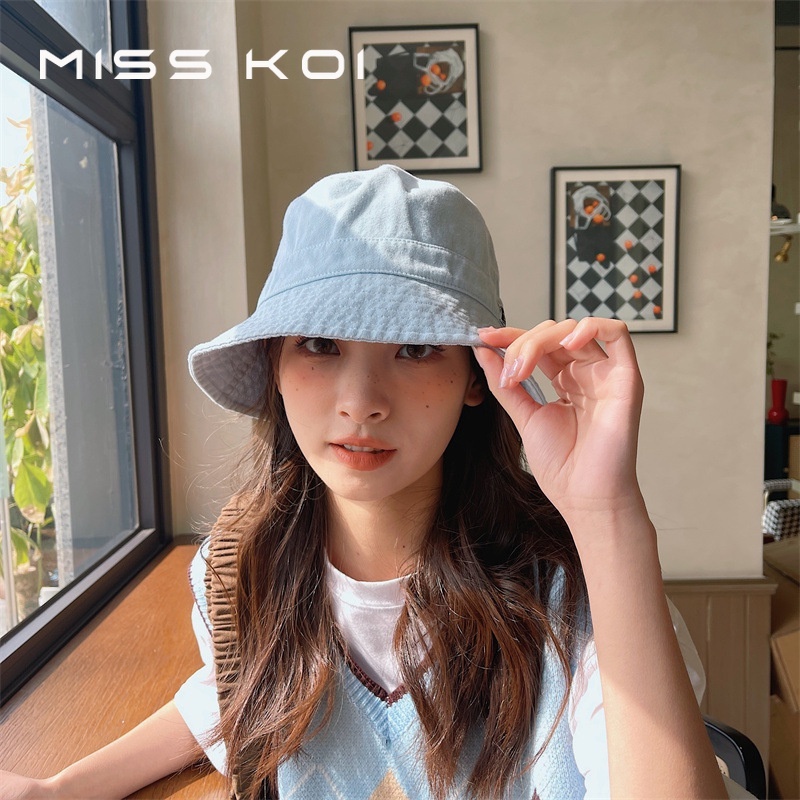 Nón Tai Bèo Chống Nắng Màu Trơn Phong Cách Nhật Bản Thời Trang Xuân Hè Mới Cho Nữ