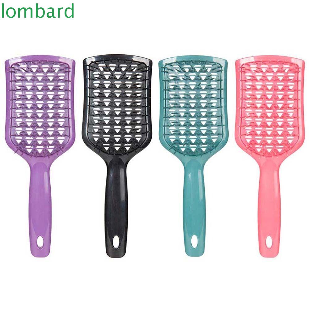 LOMBARD Lược Chải Tóc Mát Xa Da Đầu Răng Thưa Tiện Dụng