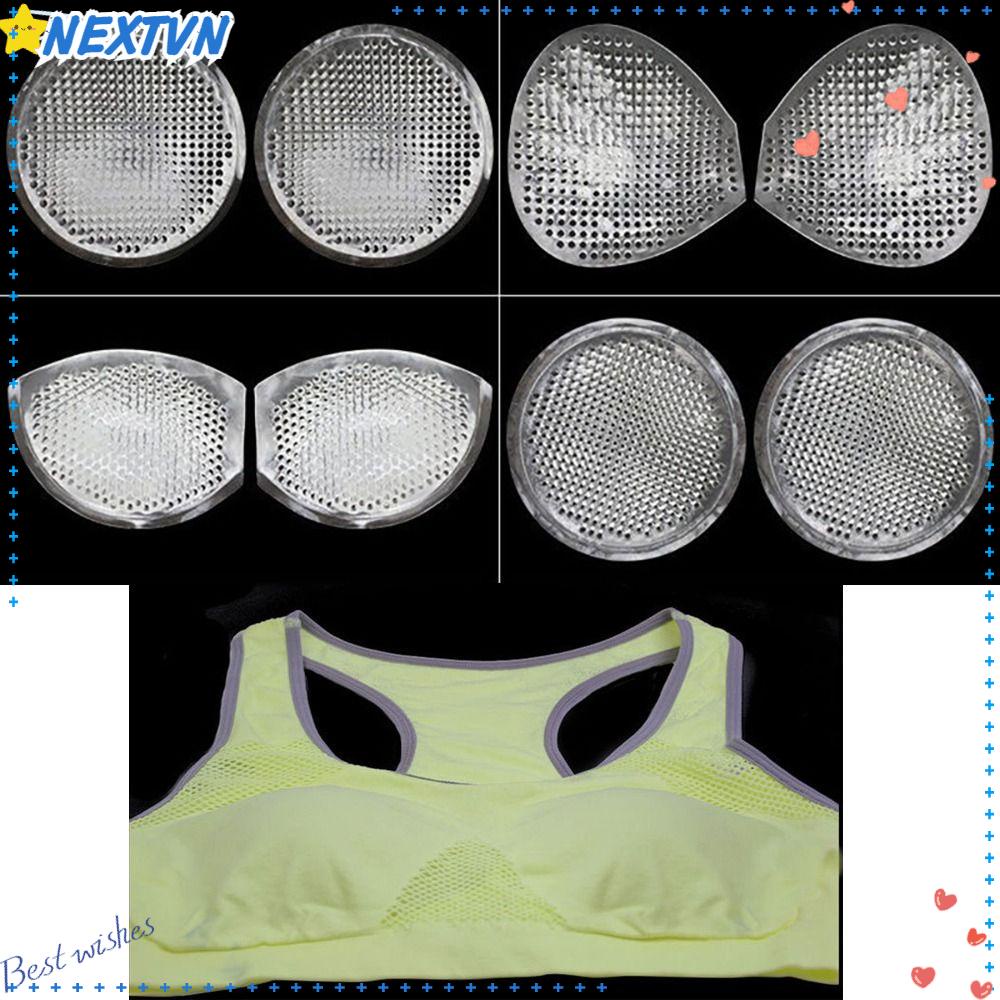 NEXTVN Miếng Đệm Nâng Ngực Bằng Silicone Dày Hình Tam Giác Cho Bikini