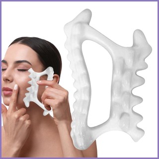 Dụng cụ mát xa chăm sóc da mặt gua sha bằng gốm sứ 2vn