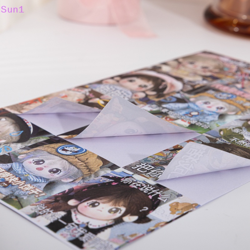 Bộ 4 Tấm Sticker Dán Trang Trí Dễ Thương Cho Trẻ Em Sun1 &gt;