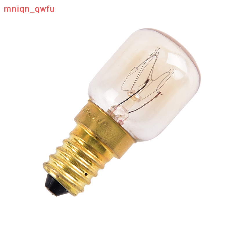 1 bóng đèn Lò nướng màu trắng ấm E14 15W/25W Đèn chịu nhiệt 220-230V mới