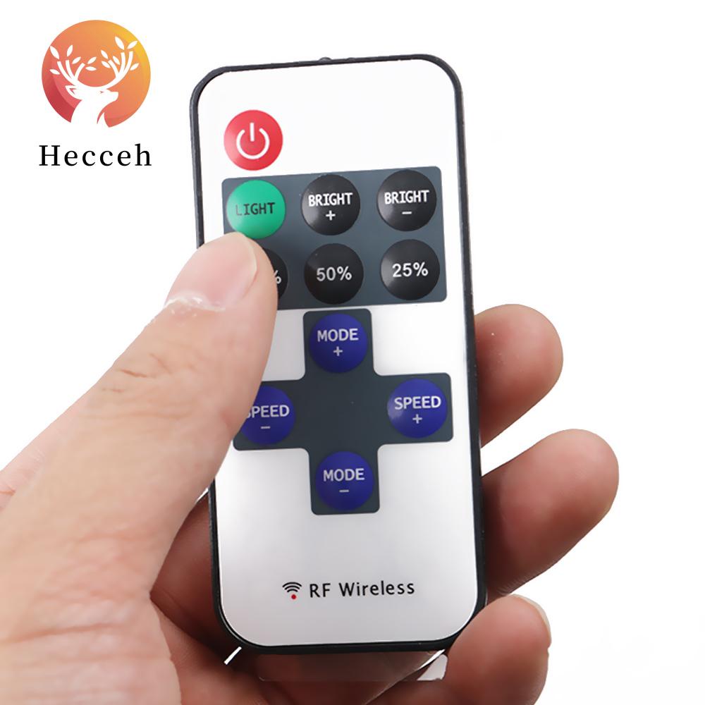 HECCEH Công Tắc Đèn LED Mini Không Dây RF 12V