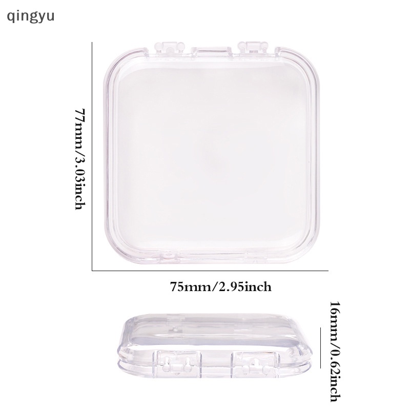 Hộp Quà Đựng Móng Tay Giả / Trang Sức Dạng Nhấn Bằng Acrylic DIY