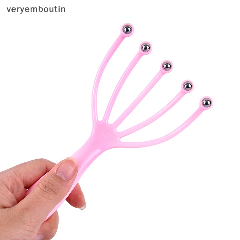 Dụng Cụ Mát Xa Da Đầu Bằng Thép Chất Lượng Cao