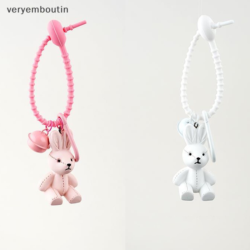 Móc Khóa Hình Thỏ Hoạt Hình Dễ Thương Sáng Tạo