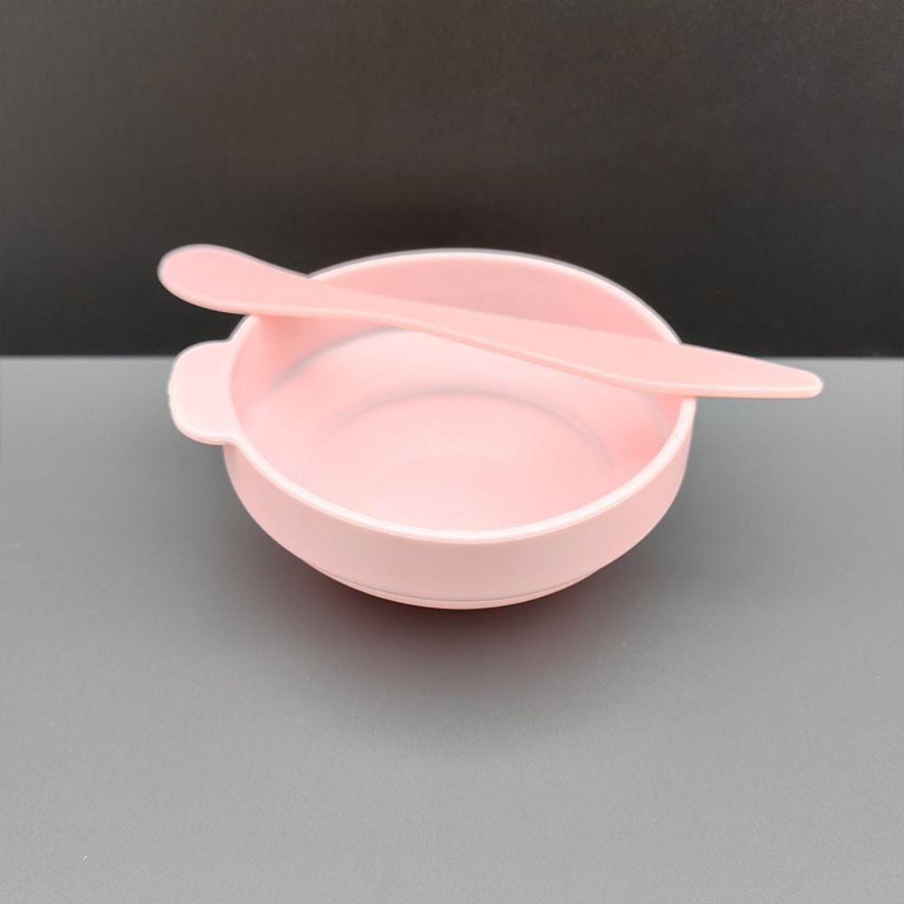 Set 2 Bát Silicone Trộn Mặt Nạ Chuyên Dụng Cho Salon Làm Đẹp