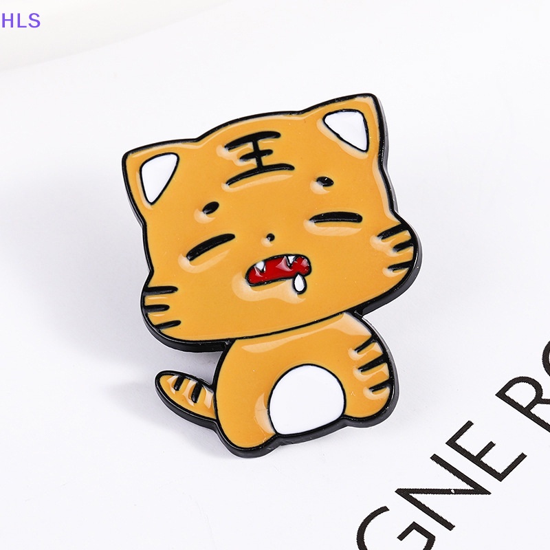 Ghim Cài Áo Hình Hổ / Gấu Trúc Hoạt Hình Đáng Yêu Chống Ánh Sáng Cho Nữ