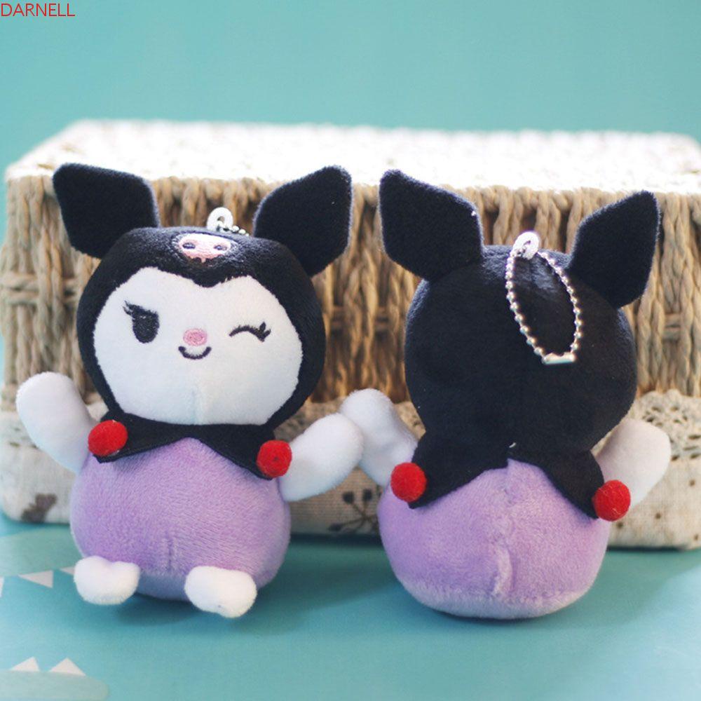 DARNELL Móc Khóa Nhồi Bông Hình Kuromi Hoạt Hình Sáng Tạo