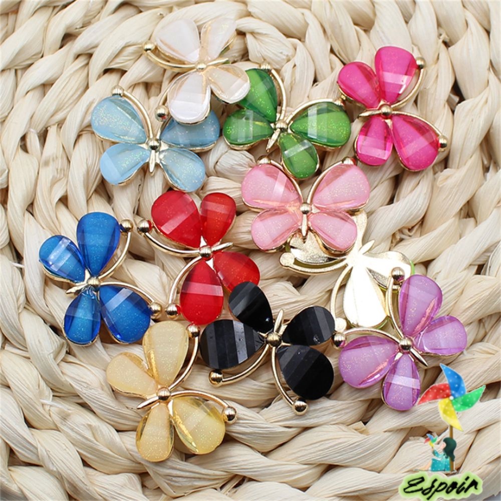 ESPO Bộ 10 Cái Khóa Kính Bằng Hợp Kim DIY