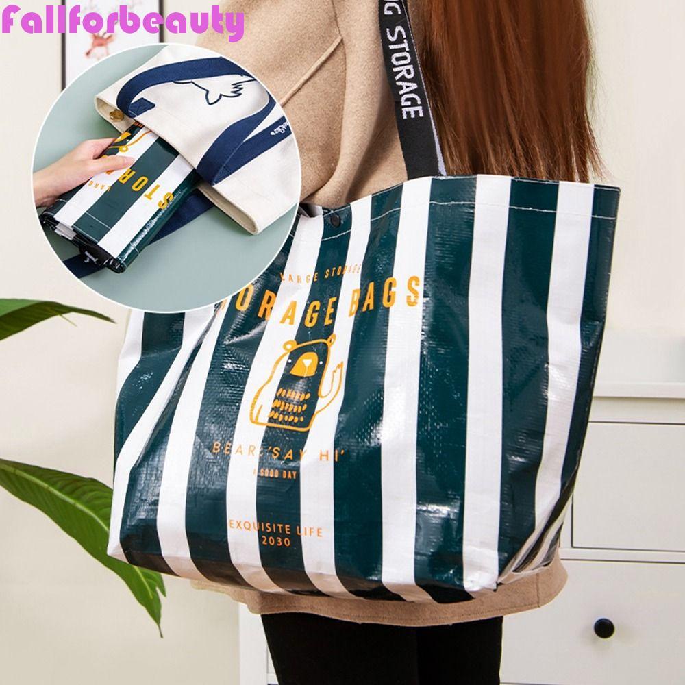 FALLFORBEAUTY Túi Mua Sắm Đa Năng Có Thể Tái Sử Dụng Tiện Lợi