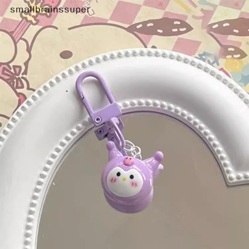 Móc Khóa Nhỏ Nhắn Hình Kuromi Melody Hoạt Hình Màu Macaron Trang Trí Ba Lô SBS