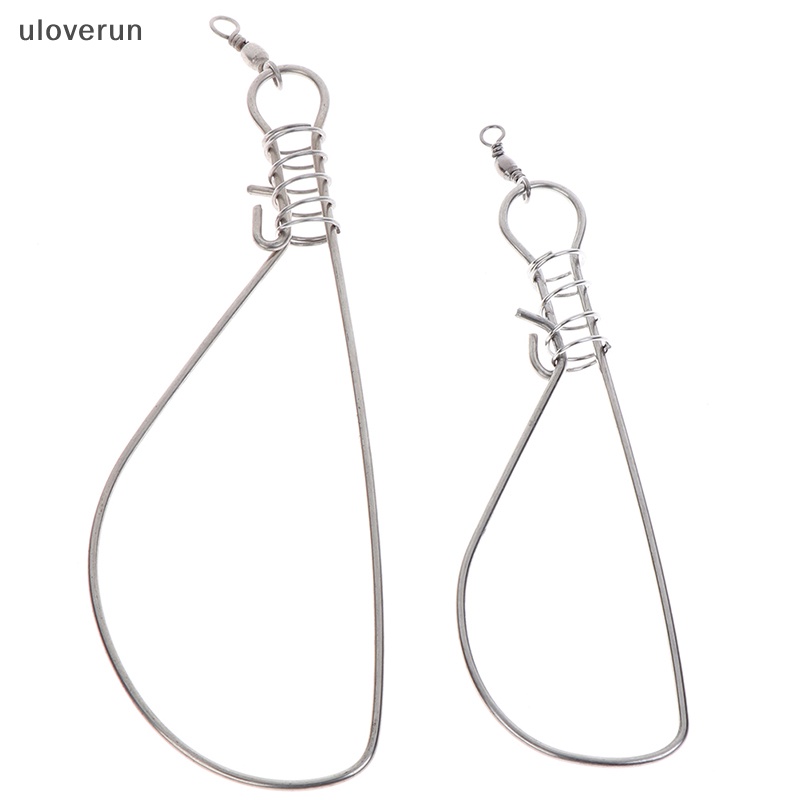 Uloverun Dụng Cụ Câu Cá Khóa Thắt Lưng Bằng Thép Không Gỉ 14 / 18CM vn