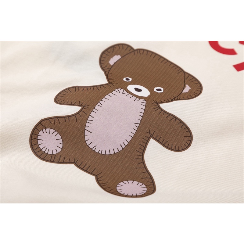 Áo Thun Tay Ngắn Cổ Tròn In Hình Gấu Teddy Thời Trang Xu Hướng Mới G88