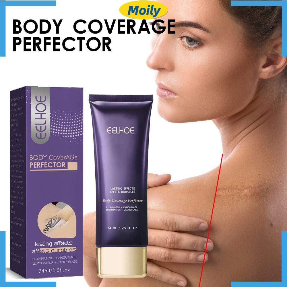 MOILYVN Kem Che Khuyết Điểm Toàn Thân Dưỡng Ẩm Độ Che Phủ Cao Hình Xăm Lâu Trôi Chống Thấm Nước Nhẹ Nhàng Giấu Đốm Cho Chân