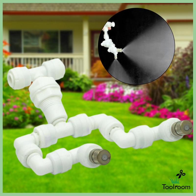 Hệ Thống Làm Mát Phun Sương Điều Chỉnh Được Cho Sân Vườn / Hồ Bơi / Thú Cưng