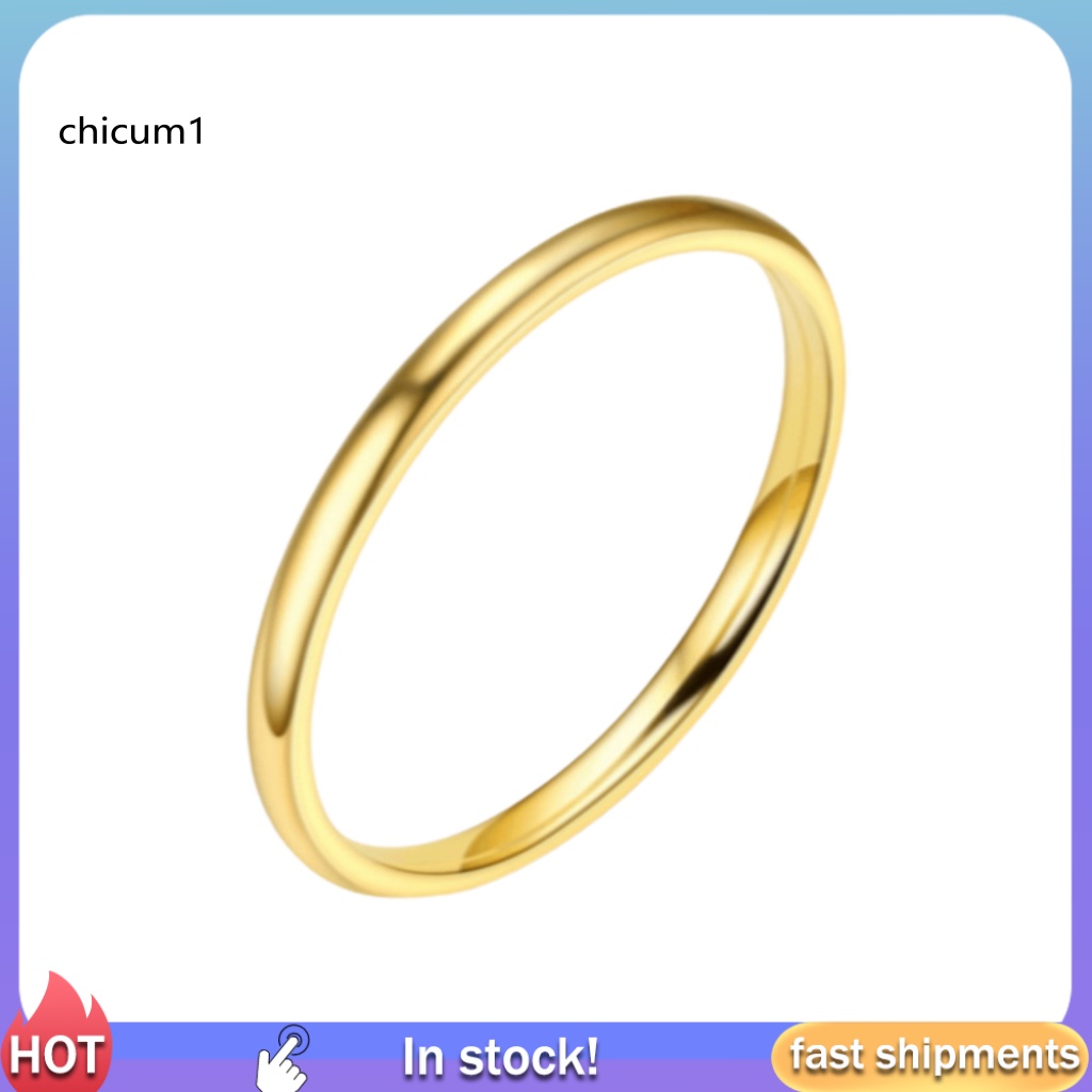 Nhẫn Xếp Chồng Lên Nhau Thiết Kế Đơn Giản Thanh Lịch