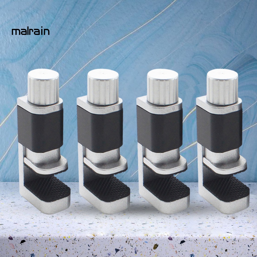 Set 4 Kẹp Nhôm Cao Su Cố Định Màn Hình LCD Điện Thoại Chống Trượt Chuyên Nghiệp Có Thể Điều Chỉnh