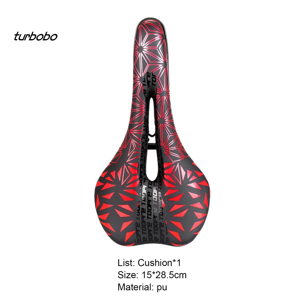 Yên Xe Đạp Chống Sốc Họa Tiết Hình Học Rỗng Chất Lượng Cao