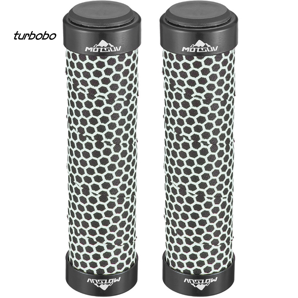 1 Cặp Vỏ Bọc Tay Lái Xe Đạp Leo Núi Thiết Kế Khóa Đôi Chống Mài Mòn