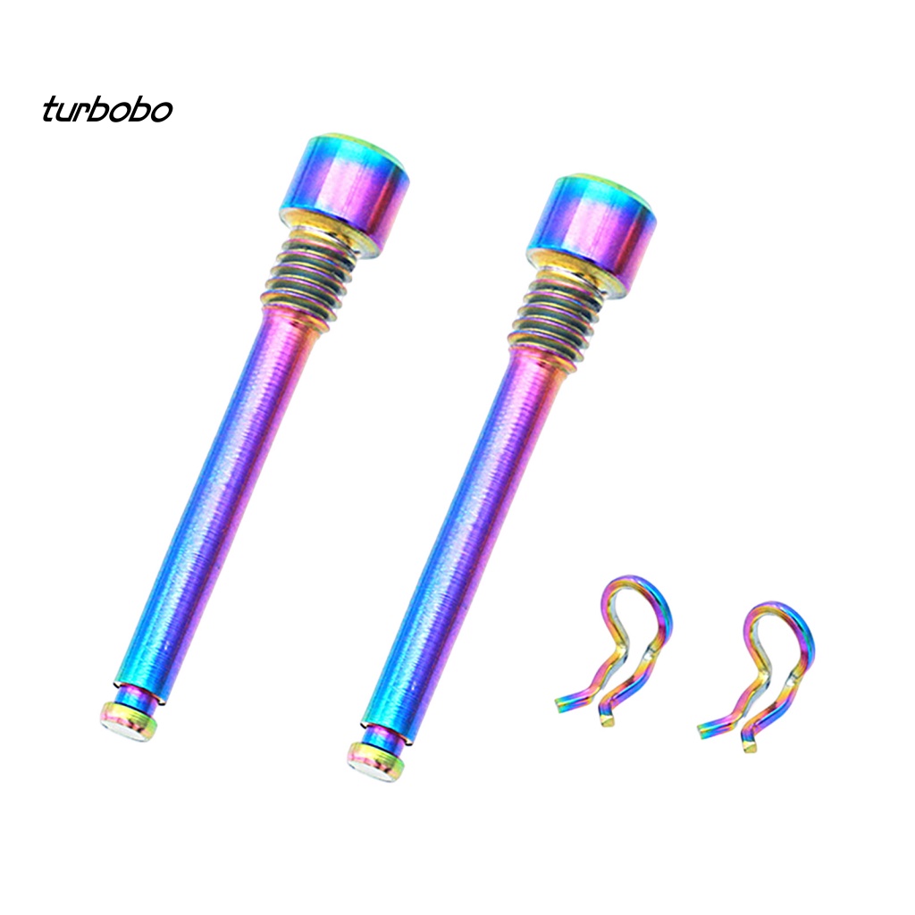 Hộp 2 Phụ Kiện Cố Định Phanh Đĩa Xe Đạp Mạ Điện Chất Lượng Cao