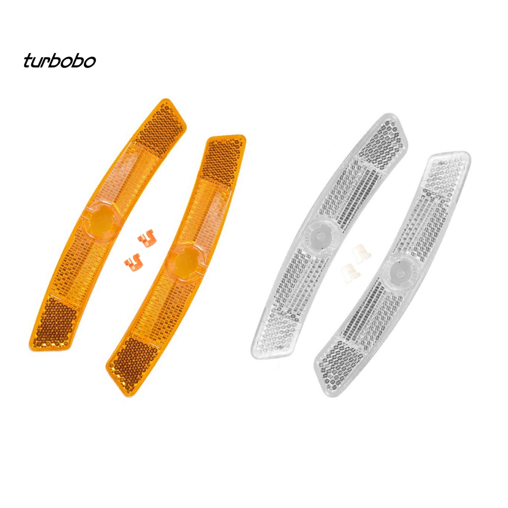 1 Bộ Ống Phản Quang Gắn Căm Xe Đạp Xoay 170 Độ