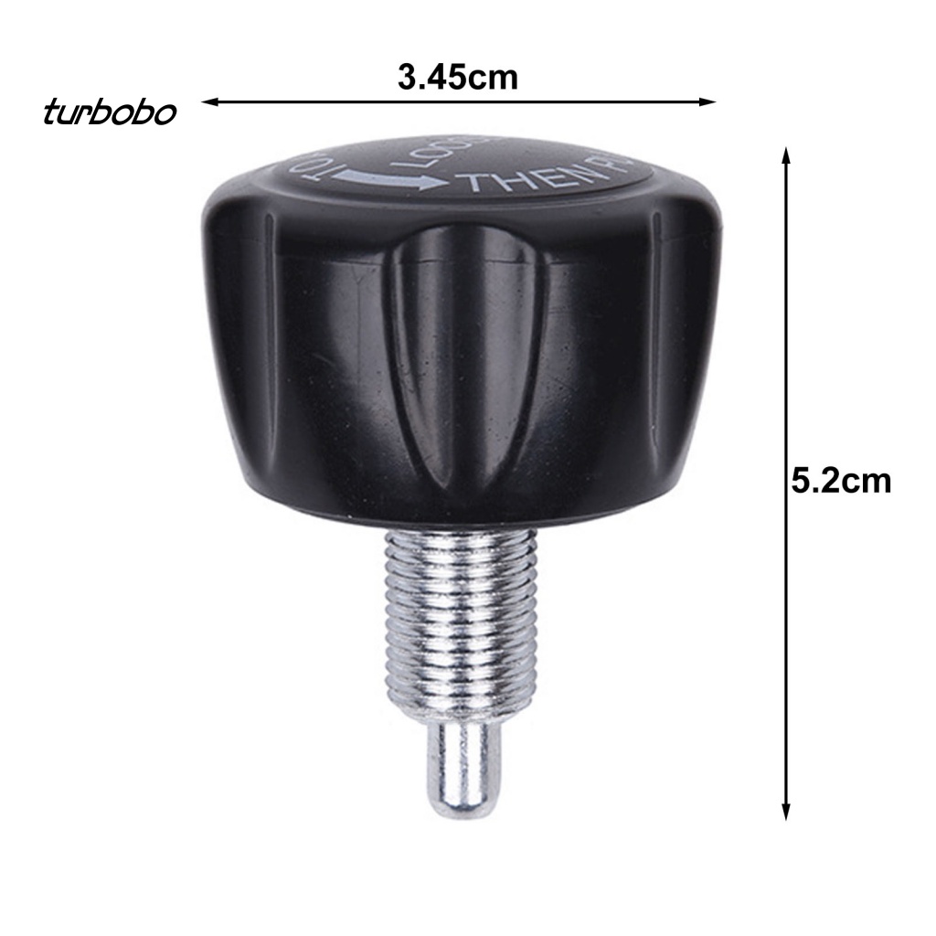 Turbobo Tay Nắm Chống Trượt Bằng Kim Loại Thoải Mái Cho Xe Đạp