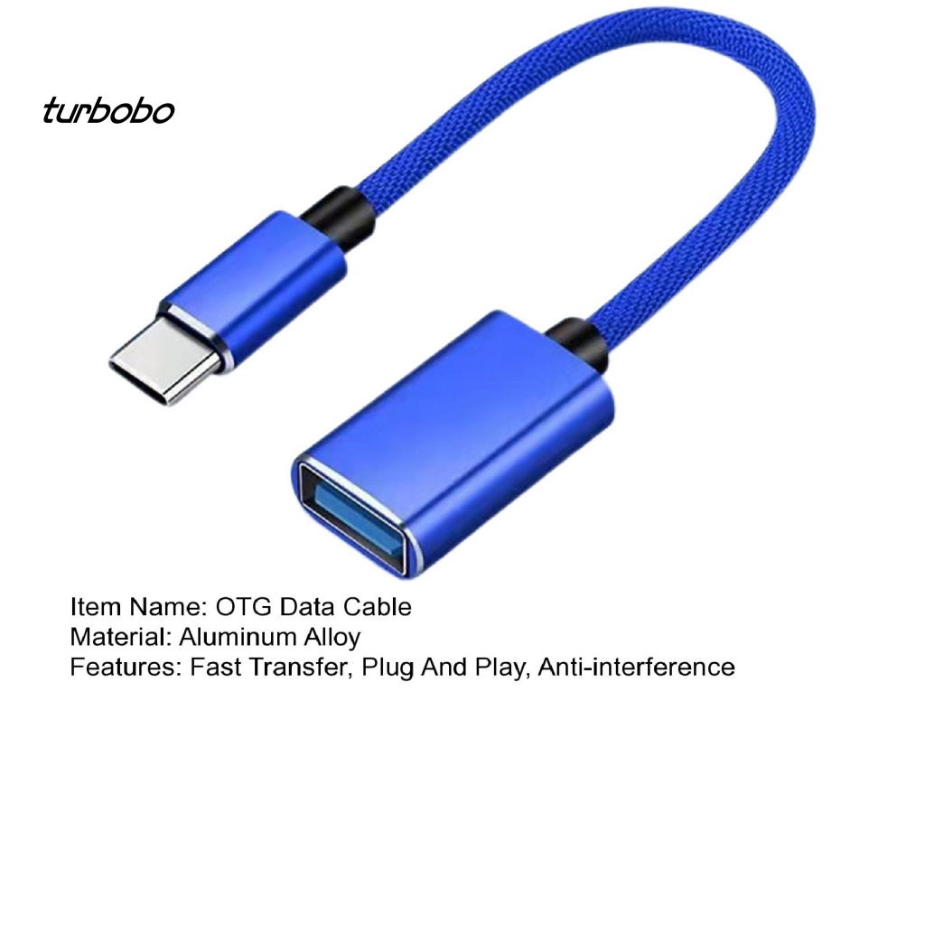 Dây Cáp OTG Chuyển Đổi Dữ Liệu Type-C Sang USB 20 Chuyên Dụng Cho Gia Đình