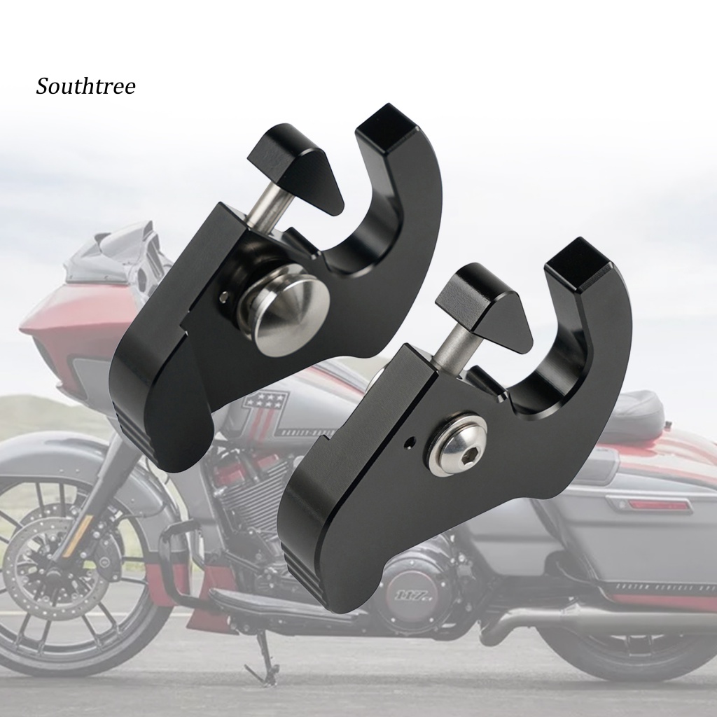 Bộ 2 Khung Giá Đỡ Hành Lý Có Thể Tháo Rời Bằng Nhôm Siêu Bền Tiện Dụng Cho Xe Máy